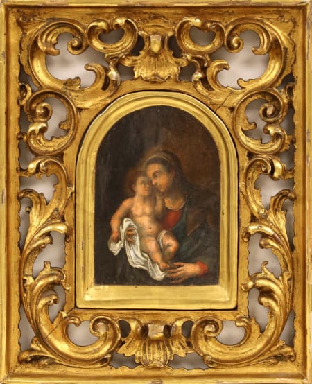 Scuola Romana — Madonna con Bambino
